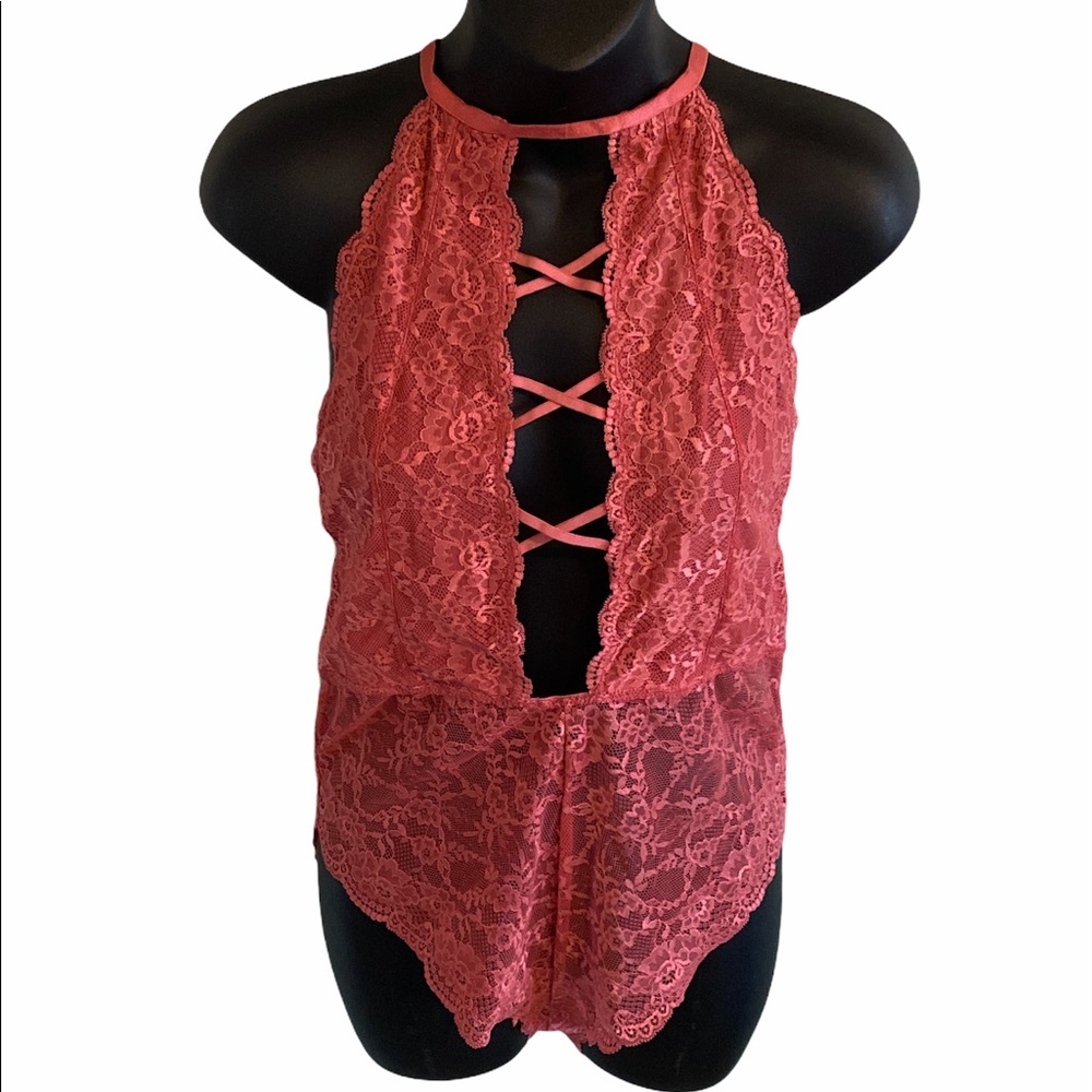 NWT Lace Coral Sexy Lingerie